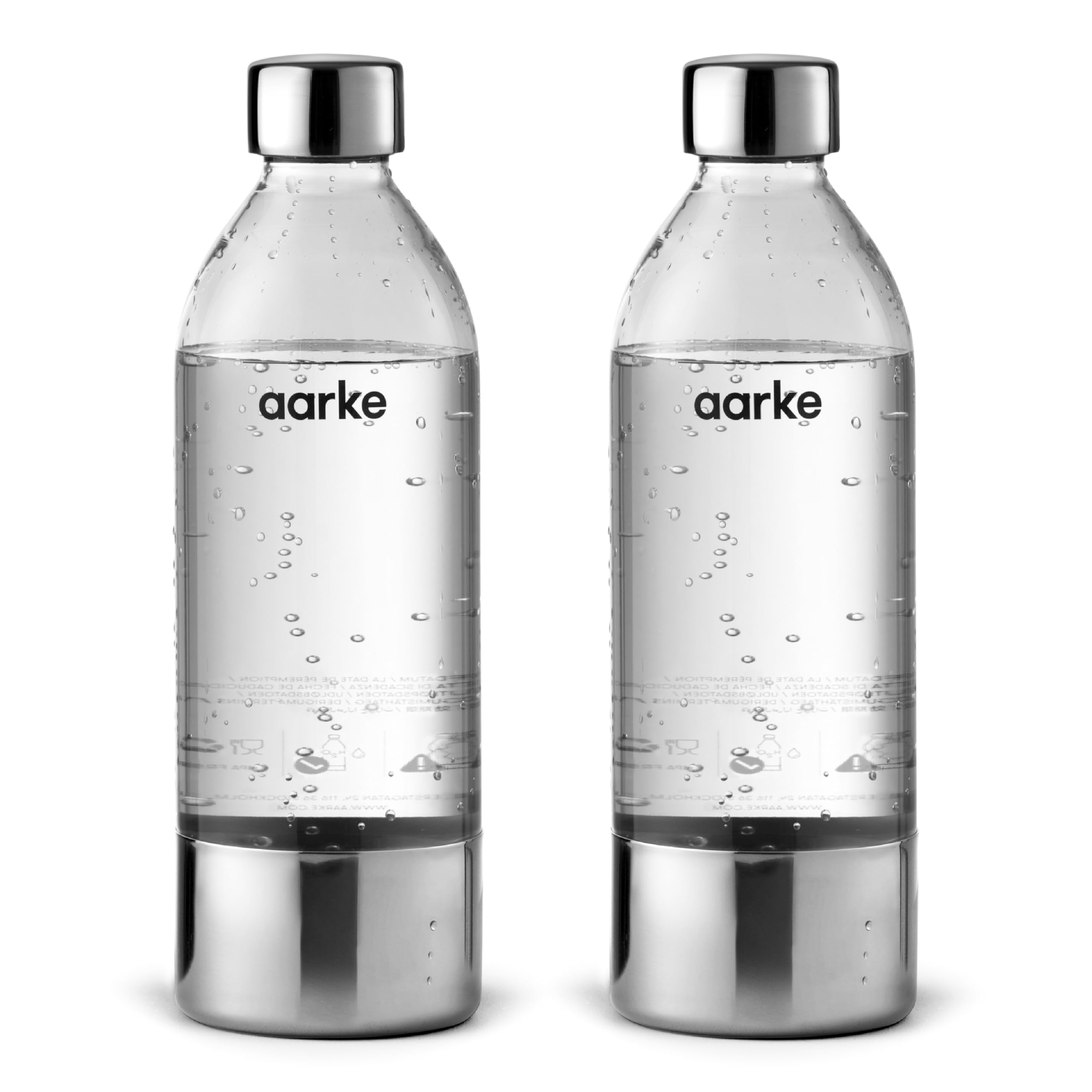 Foto 2 pulgar | Botella Reutilizable Aarke Extra Pet De Acero Inoxidable De 800 Ml, Paquete De 2 - Venta Internacional.