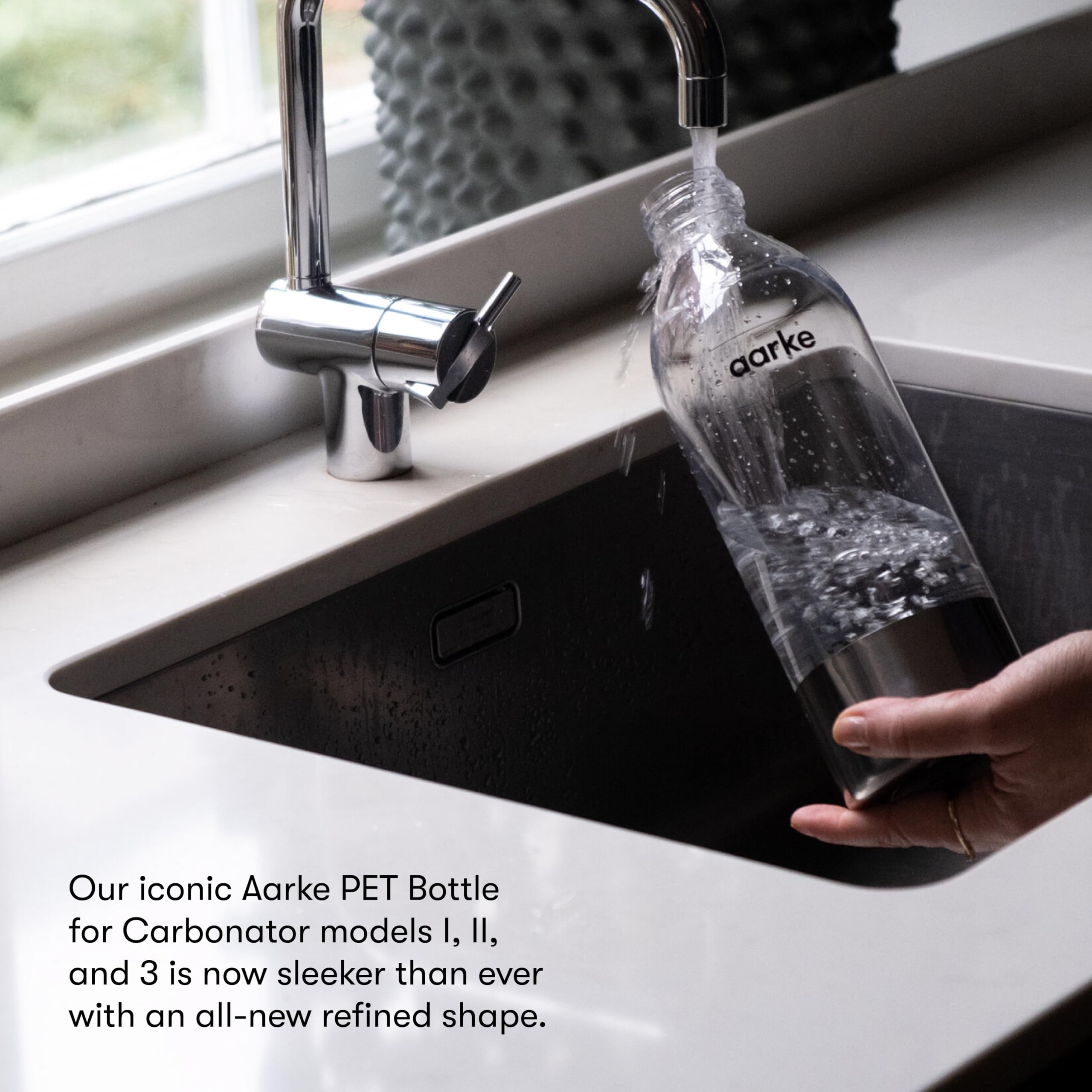Foto 2 | Botella Reutilizable Aarke Extra Pet De Acero Inoxidable De 800 Ml, Paquete De 2 - Venta Internacional.