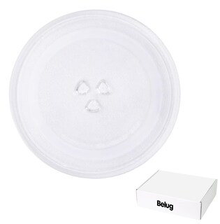 Foto 1 | Plato Para Microondas Belug 28.5 Cm De Diámetro Transparente