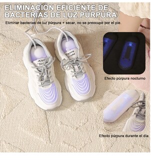 Foto 5 | Secador De Zapatos Desodorizador Tenis Para El Esterilizado