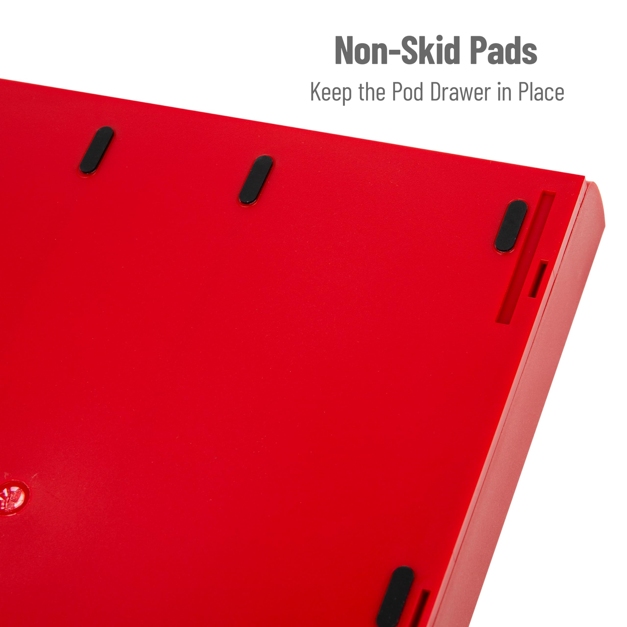 Foto 5 pulgar | Organizador Para Cajones De Café Mind Reader Con Capacidad Para 30 Cápsulas, Color Rojo - Venta Internacional.