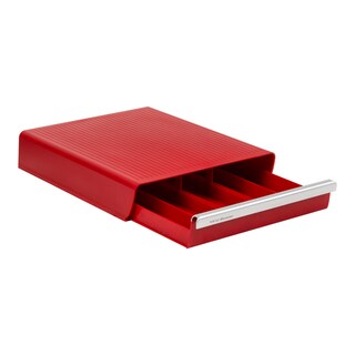 Foto 7 | Organizador Para Cajones De Café Mind Reader Con Capacidad Para 30 Cápsulas, Color Rojo - Venta Internacional.