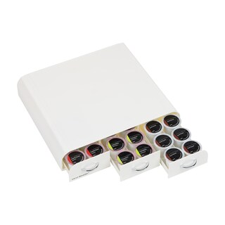 Foto 1 | Organizador De Cápsulas De Café Mind Reader Con Capacidad Para 36 Cápsulas, Color Blanco - Venta Internacional.