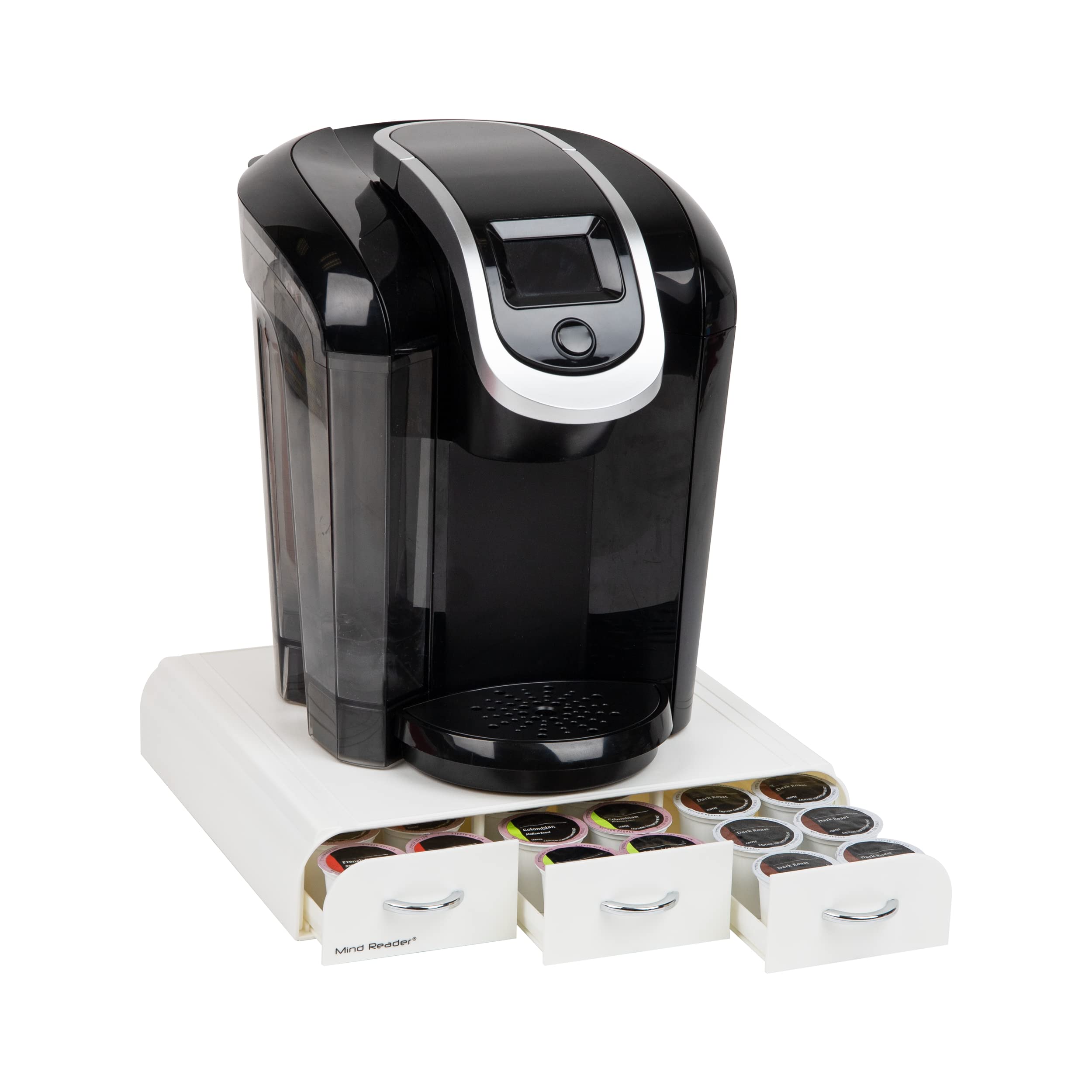 Foto 6 pulgar | Organizador De Cápsulas De Café Mind Reader Con Capacidad Para 36 Cápsulas, Color Blanco - Venta Internacional.