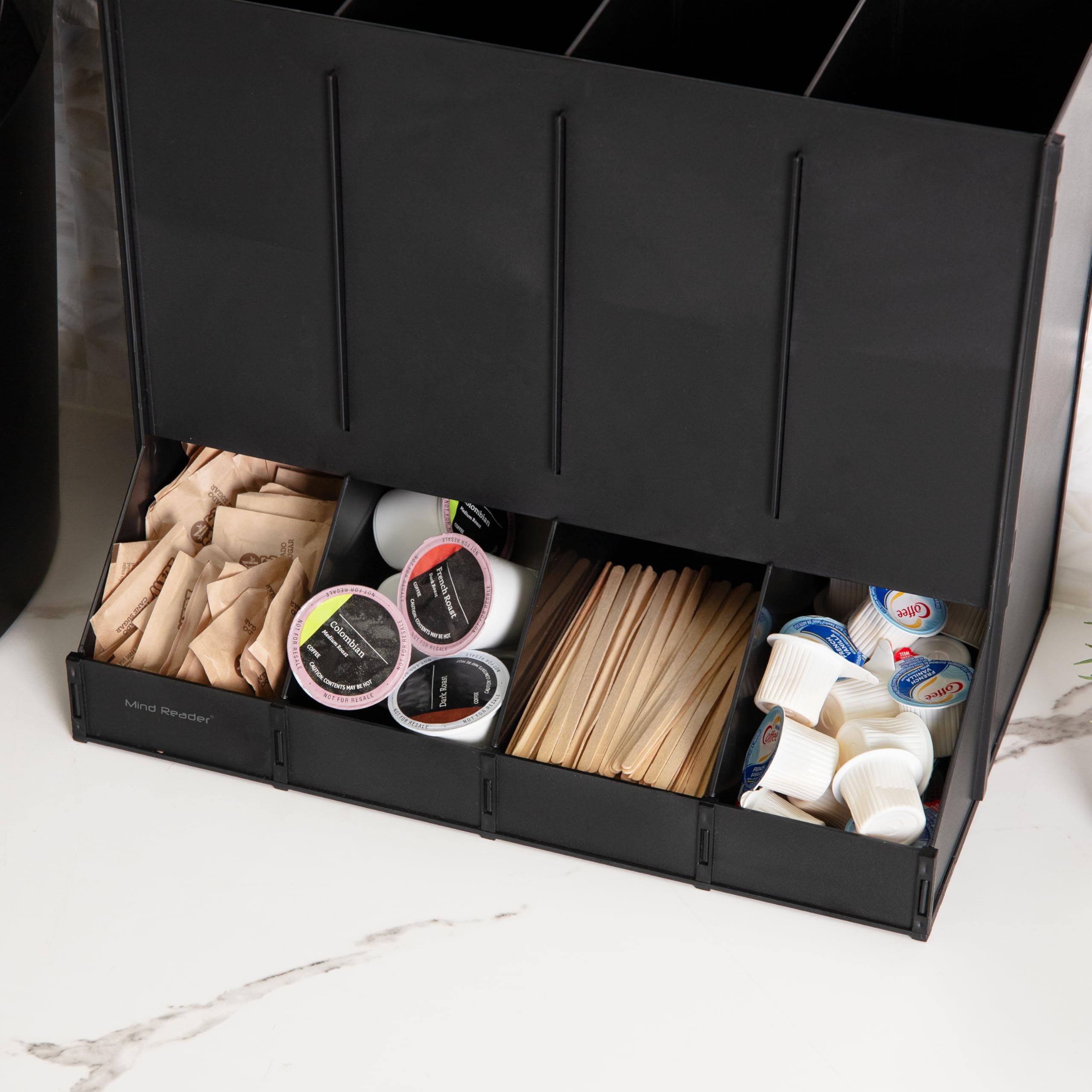 Foto 5 | Dispensador De Cápsulas De Café Mind Reader Con Capacidad Para 120 Cápsulas, Color Negro - Venta Internacional.