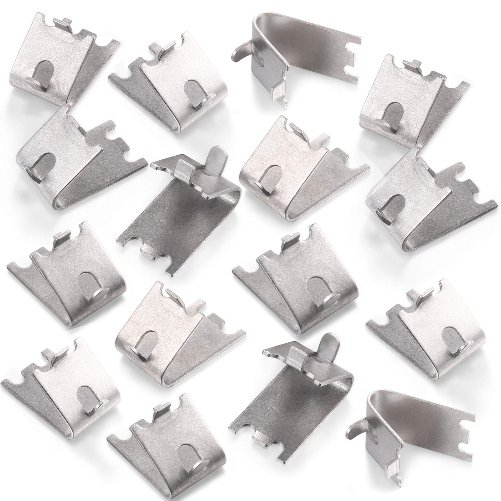 Foto 2 pulgar | Clips Para Estantes De Nevera Hotop 920158 De Acero Inoxidable X16 - Venta Internacional.