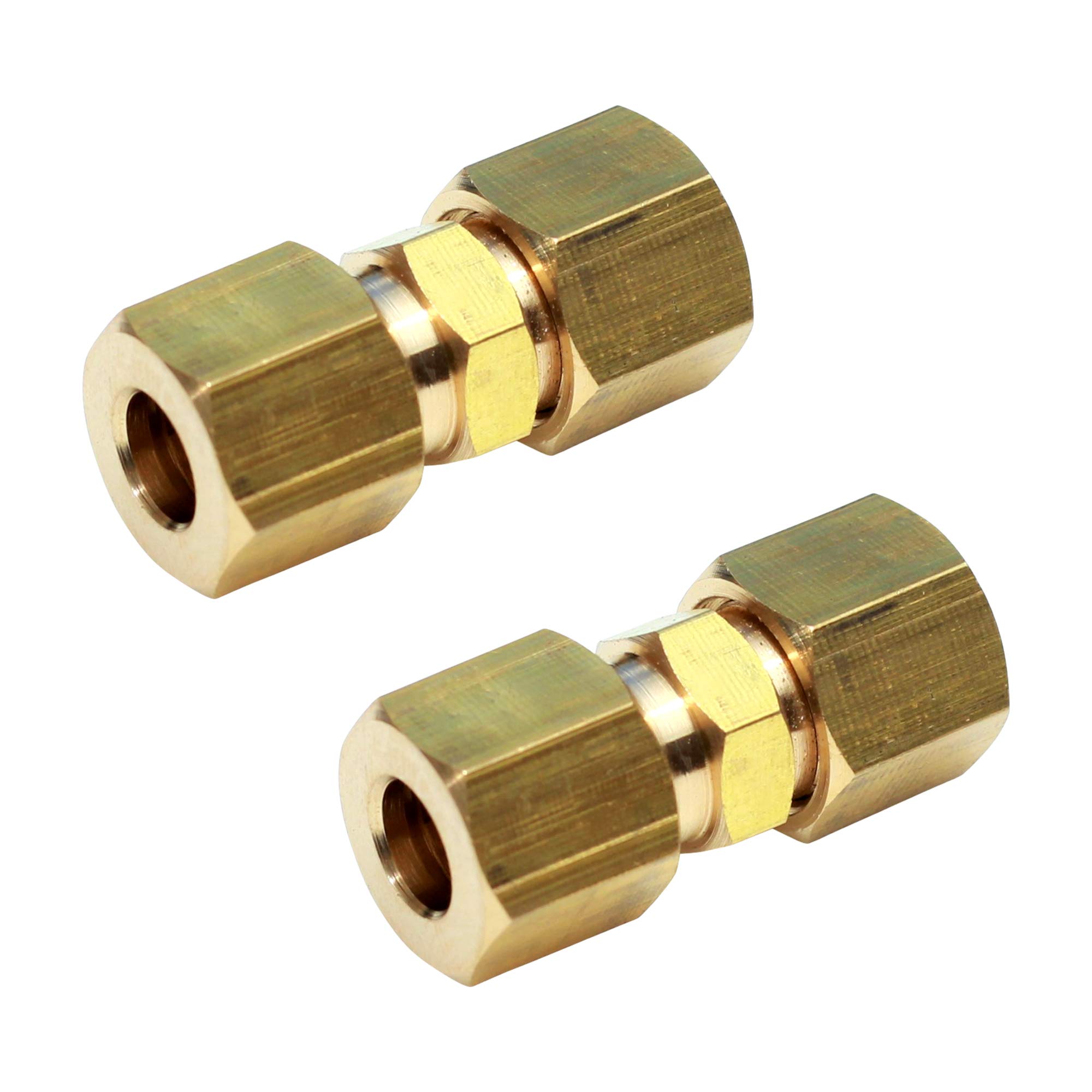Foto 2 pulgar | Conector De Tubo De Compresión Para Línea De Agua Ice Maker (paquete De 2) - Venta Internacional.