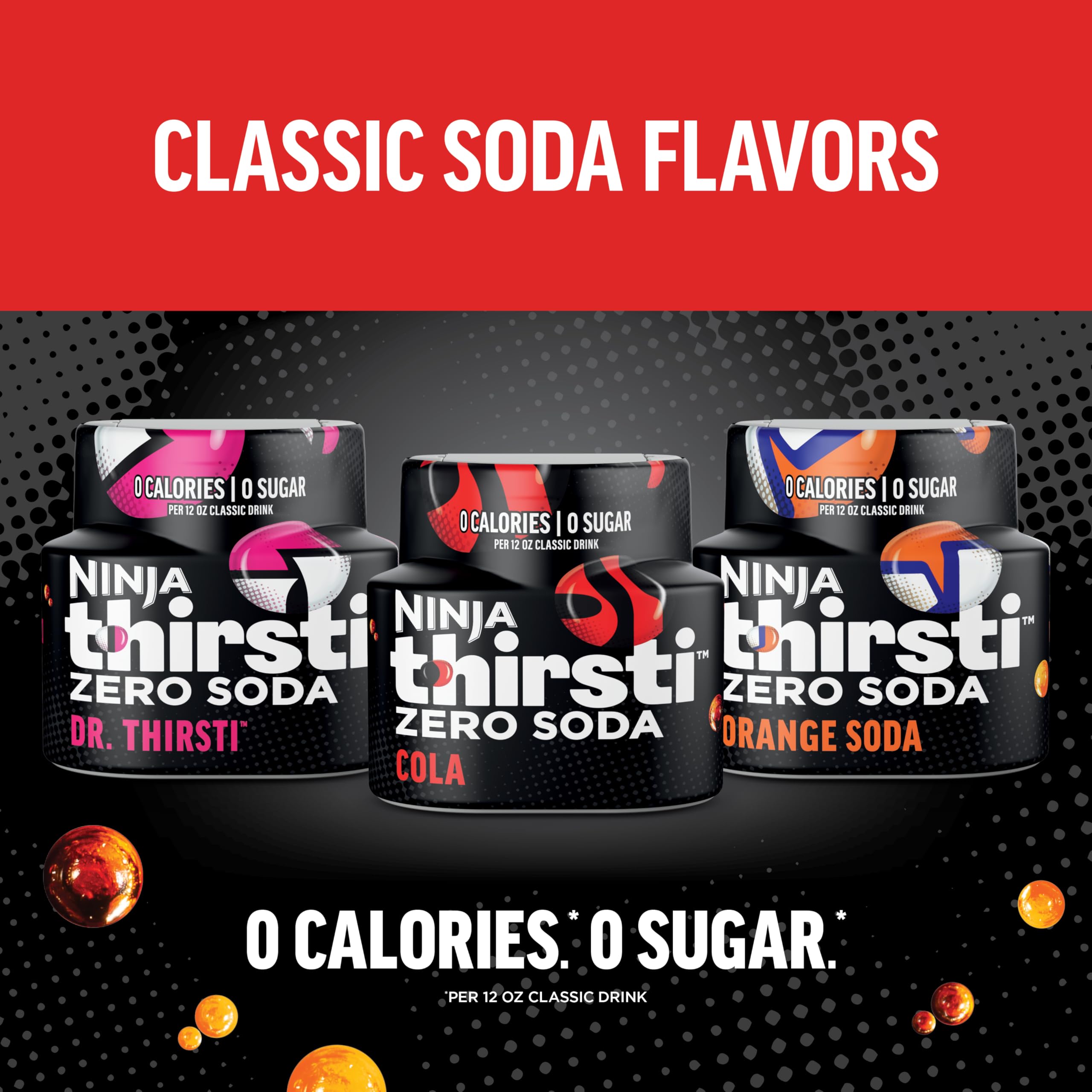 Foto 3 pulgar | Gotas De Agua Aromatizadas Ninja Thirsti Zero Soda  Paquete De 3 - Venta Internacional.