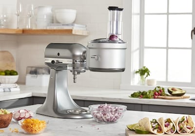 Foto 5 | Kit De Corte En Cubitos Kitchenaid Ksm2fpa Para Procesador De Alimentos - Venta Internacional.