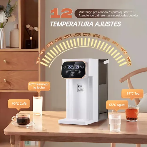 Foto 5 pulgar | Dispensadores  Xtellar De Agua Caliente Pantalla Táctil Digital 3l
