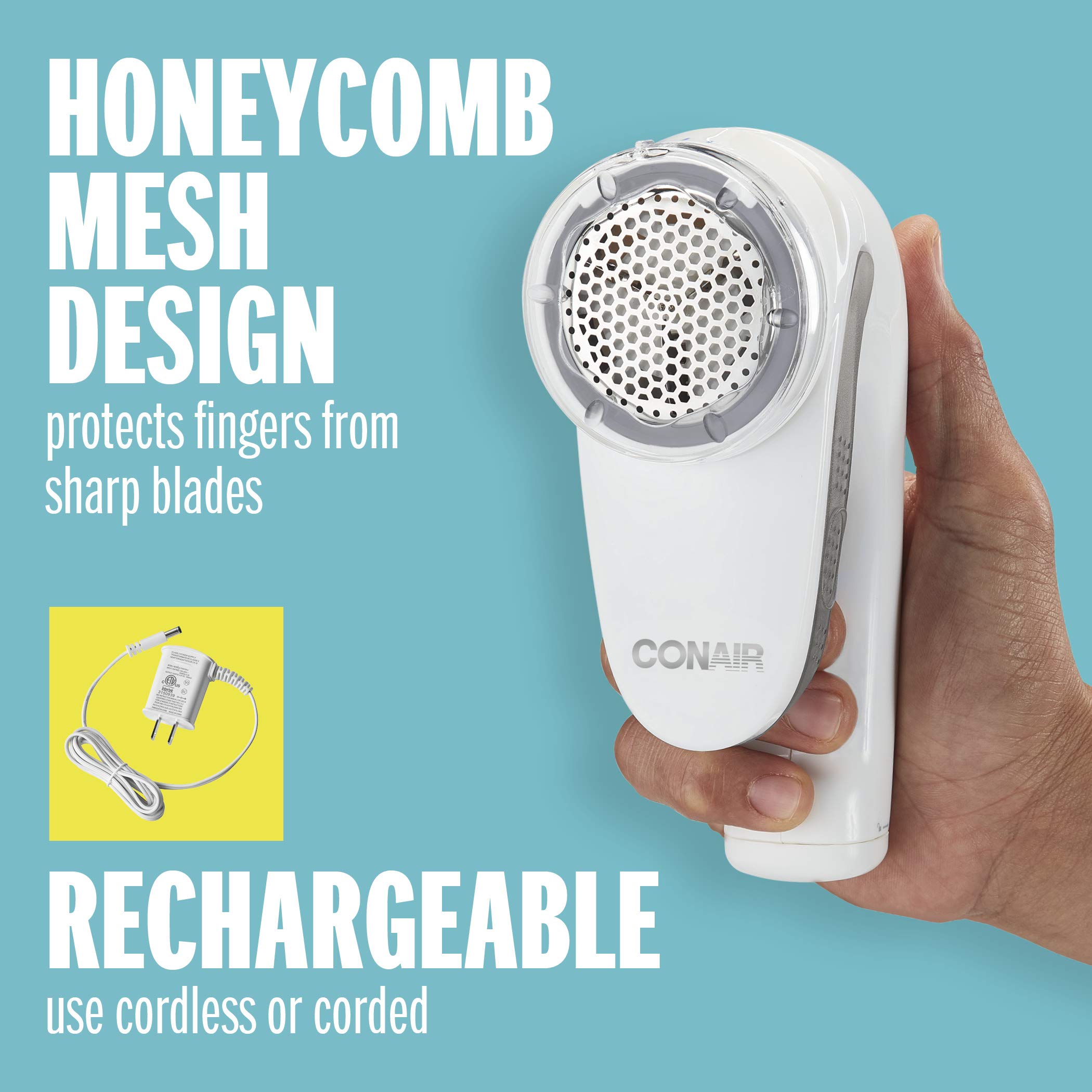 Foto 4 pulgar | Máquina De Afeitar Y Quitapelusas Conair  Recargable  Color Blanco - Venta Internacional.
