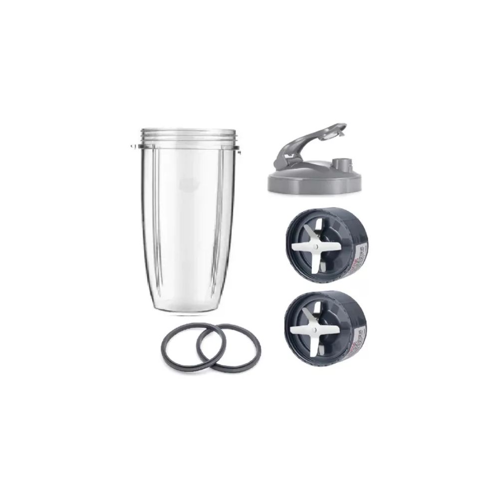 Foto 2 pulgar | Set de Repuesto Compatible con Nutribullet Transparente