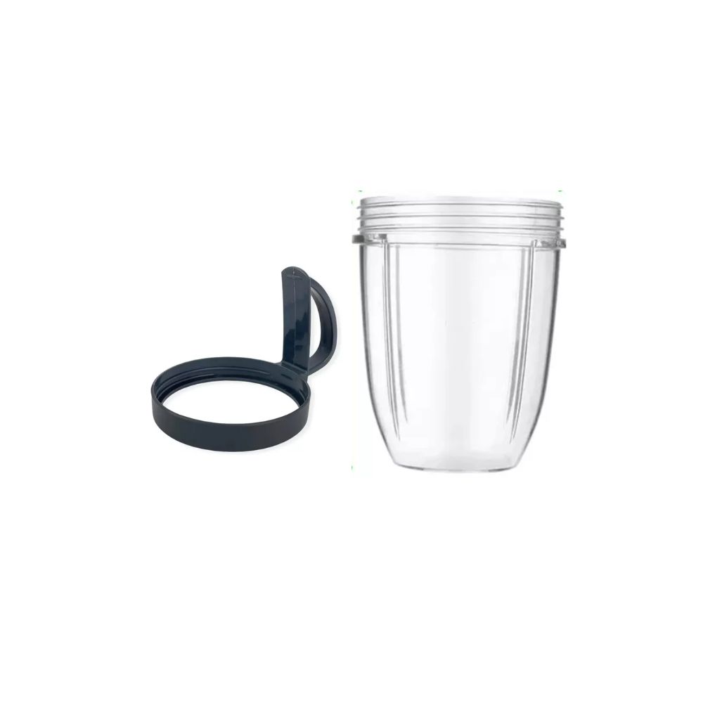 Vaso De 18 Oz Con Agarradera para Nutribullet Transparente