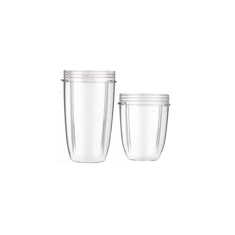 Foto 2 pulgar | Vasos Compatible con Nutribullet de 18 y 24 Oz Transparente 2 Piezas