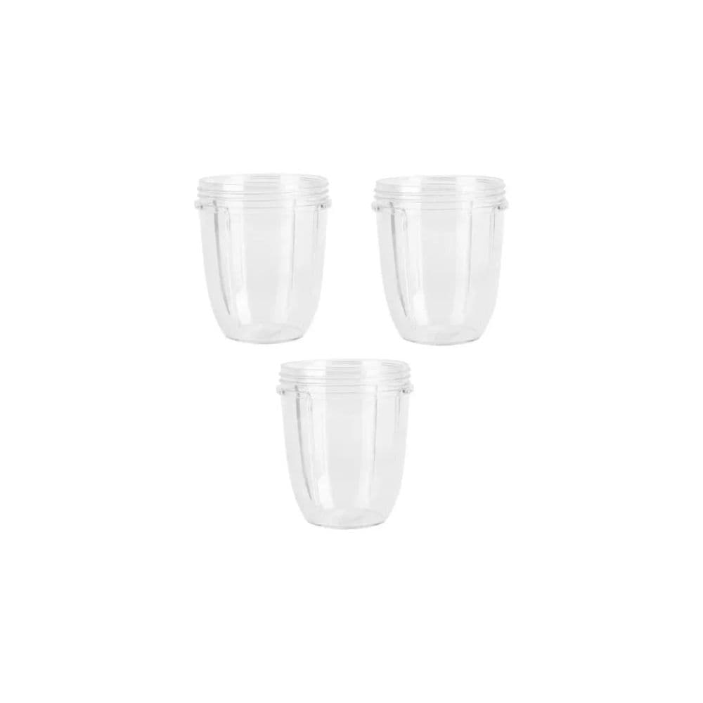 Kit De 3 Vasos De 18 Oz Para Nutribullet Transparente $499