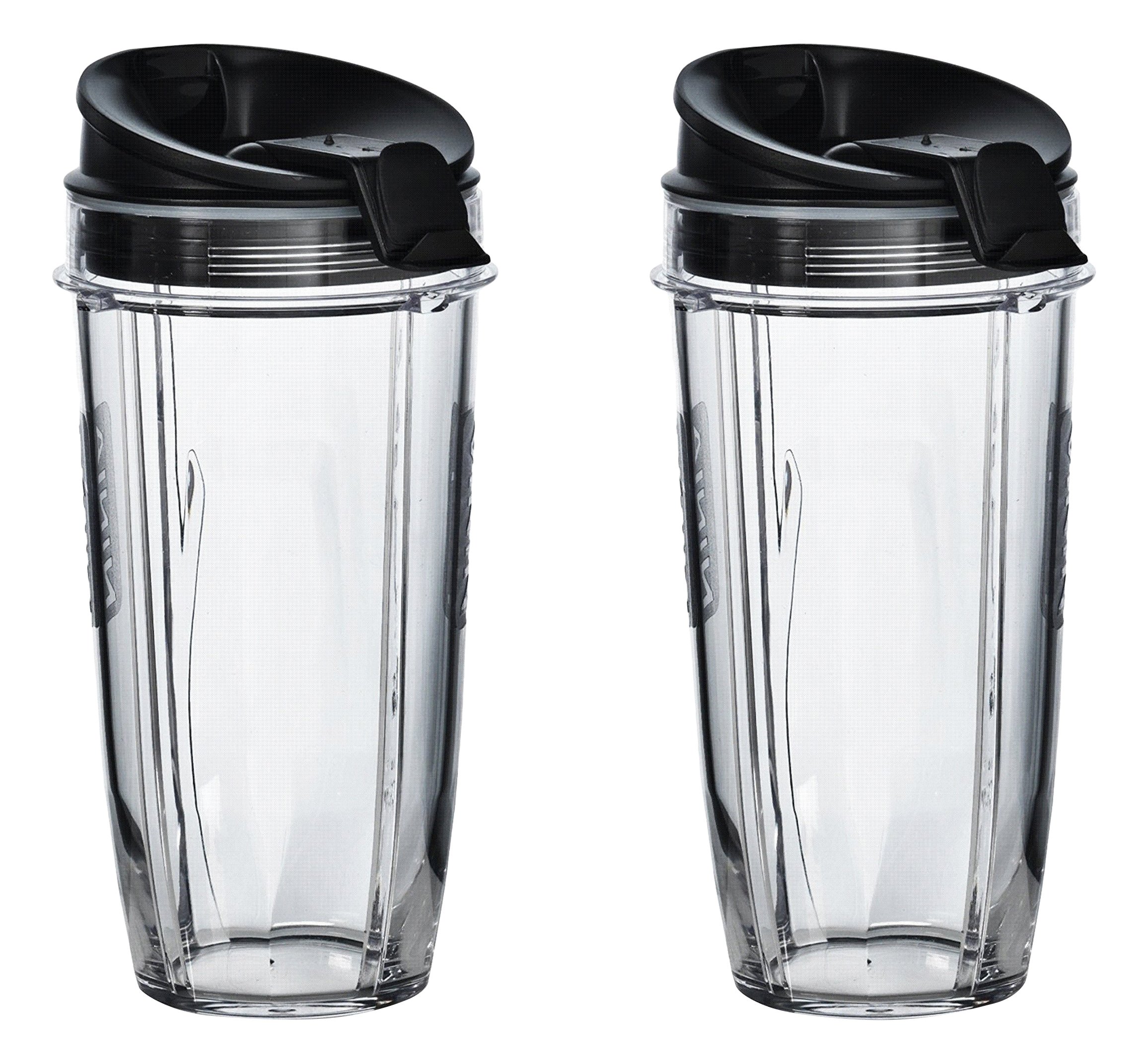 Foto 2 pulgar | Vasos Nutri Ninja Trián de 700 Ml Con Tapas Para Sorber Y Sellar Bl480 Bl490 - Venta Internacional