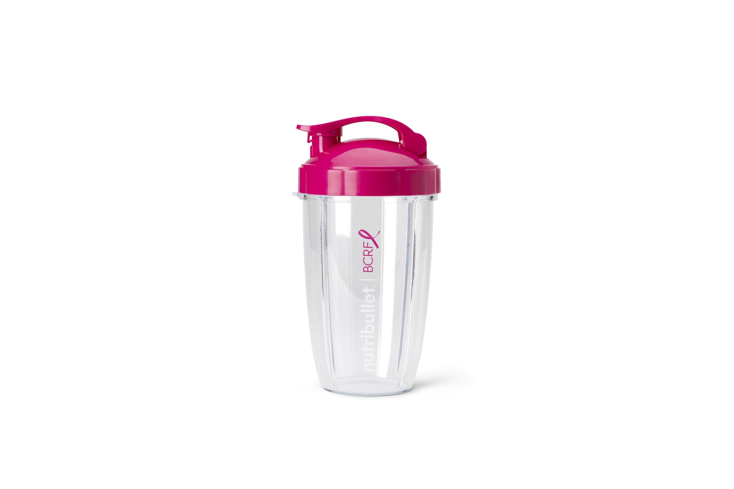 Foto 4 pulgar | Set De Vasos Nutribullet  Para Llevar De 700 Ml Con Tapa Abatible, Color Rosa Y Blanco - Venta Internacional.