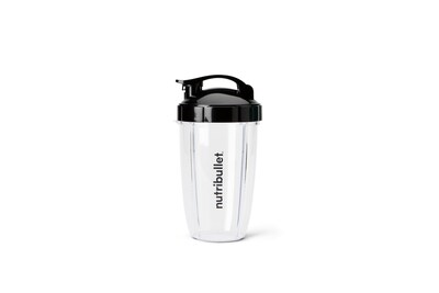 Foto 3 | Set De Vasos Nutribullet Para Llevar De 700 Ml Con Tapa Abatible, Color Negro Y Verde - Venta Internacional.