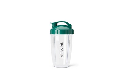 Foto 4 | Set De Vasos Nutribullet Para Llevar De 700 Ml Con Tapa Abatible, Color Negro Y Verde - Venta Internacional.