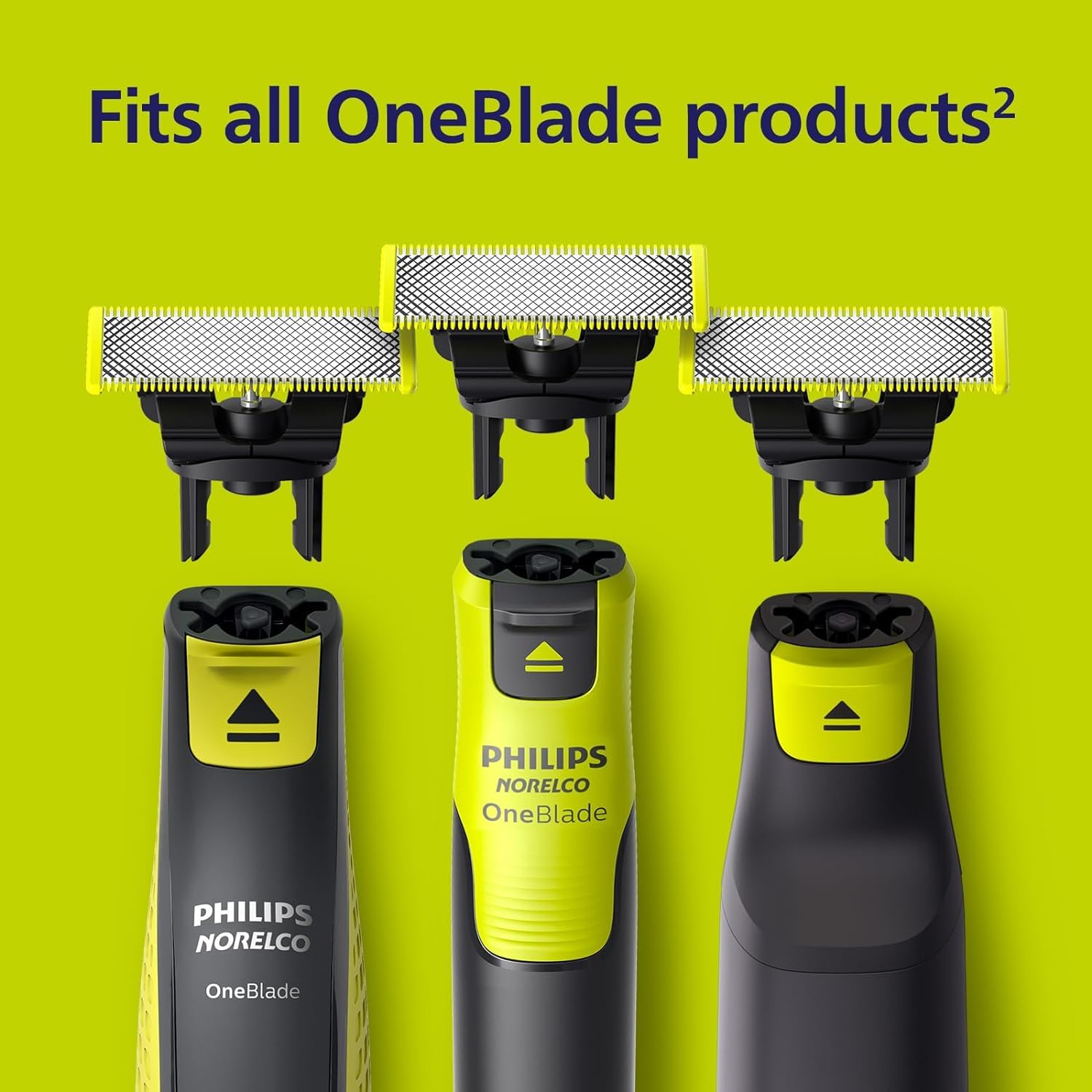 Foto 7 pulgar | Blade One Blade X2 360 De Doble Vía Compatible Con Philips Oneblade - Venta Internacional.