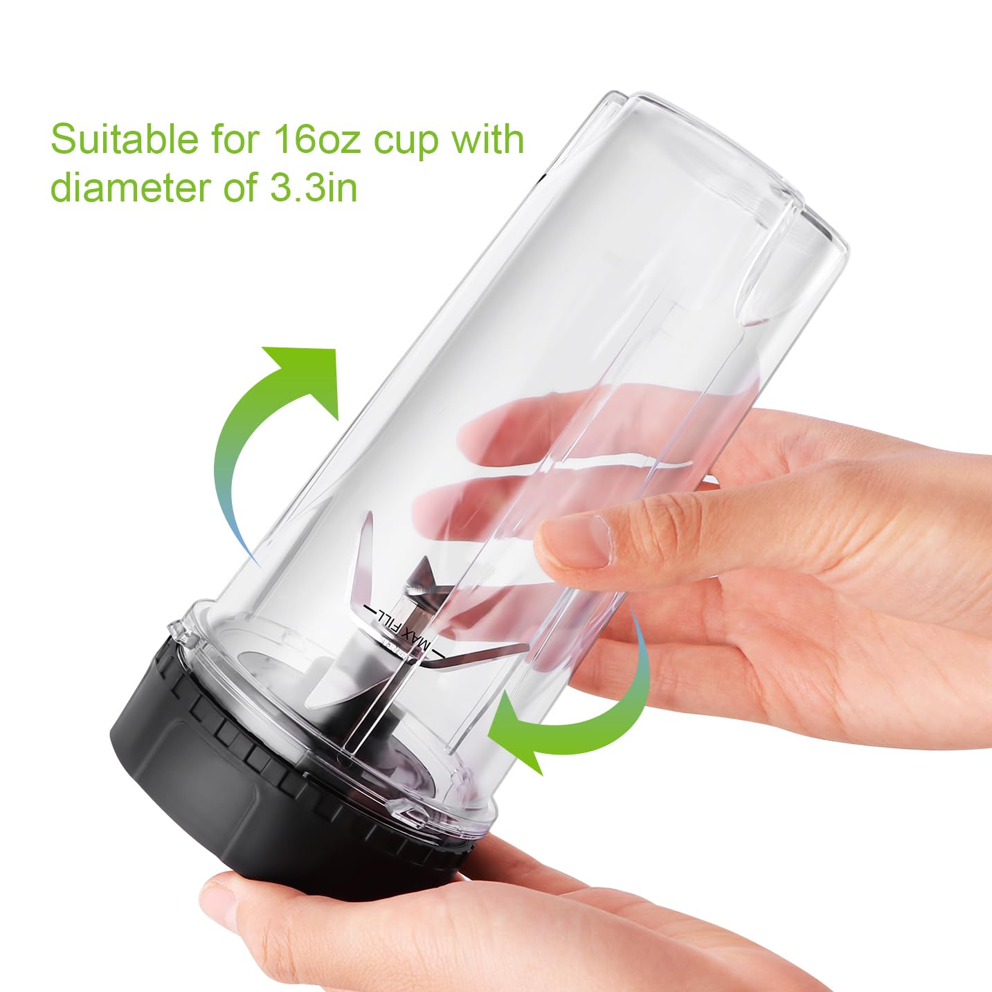 Foto 7 pulgar | Pieza de Repuesto Meet Juice Compatible con Batidora Ninja-Venta Internacional