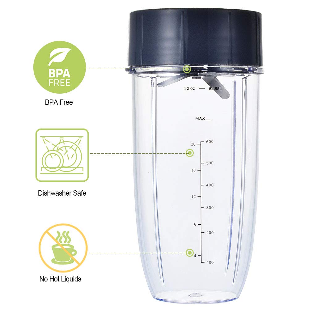 Foto 3 pulgar | Piezas de Repuesto VGEFC para Batidora Nutribullet 600w/900w - Venta Internacional