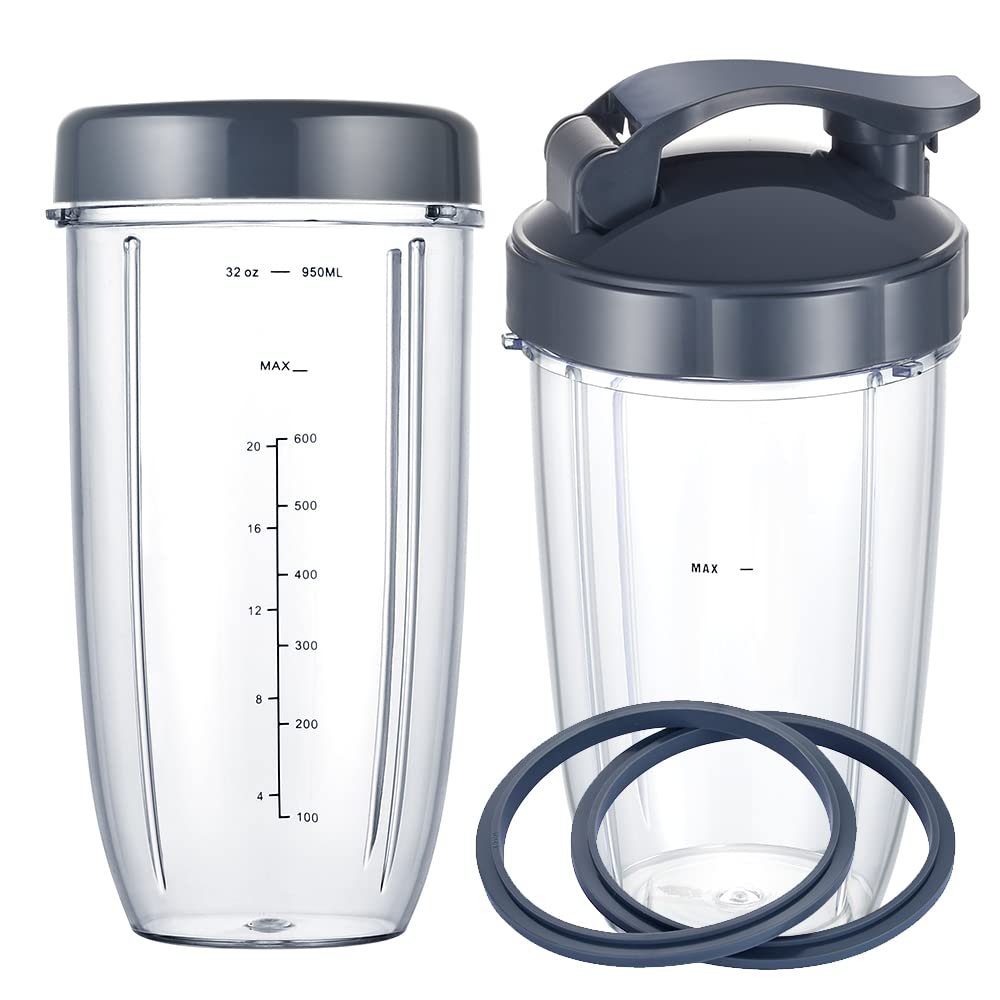 Foto 1 | Vasos de Repuesto para Nutribullet 600W/900W 6 Piezas- Venta Internacional