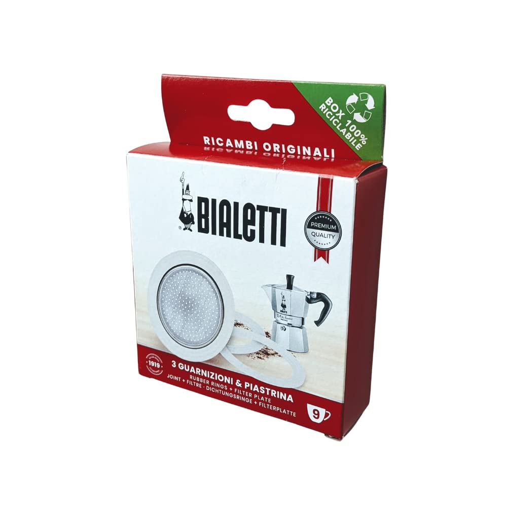 Foto 3 pulgar | Empaques Y Placas Bialetti Bia640310 De Acero Inoxidable, Paquete De 3 Tz.9 - Venta Internacional.