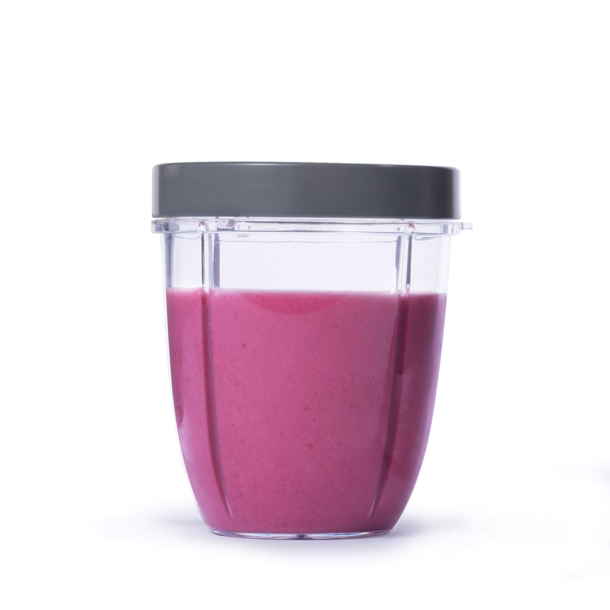 Foto 3 pulgar | Cup Nutribullet Nbm-u0269 500 Ml Con Anillo Labial Transparente Y Gris - Venta Internacional.