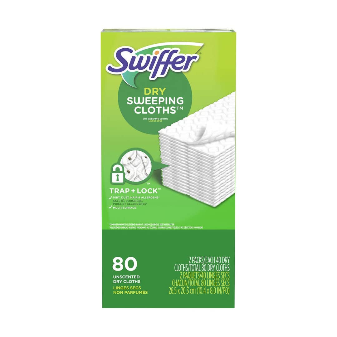 Foto 2 pulgar | Barredora Swiffer De Recambio De Tela Seca, 80 Unidades - Venta Internacional.