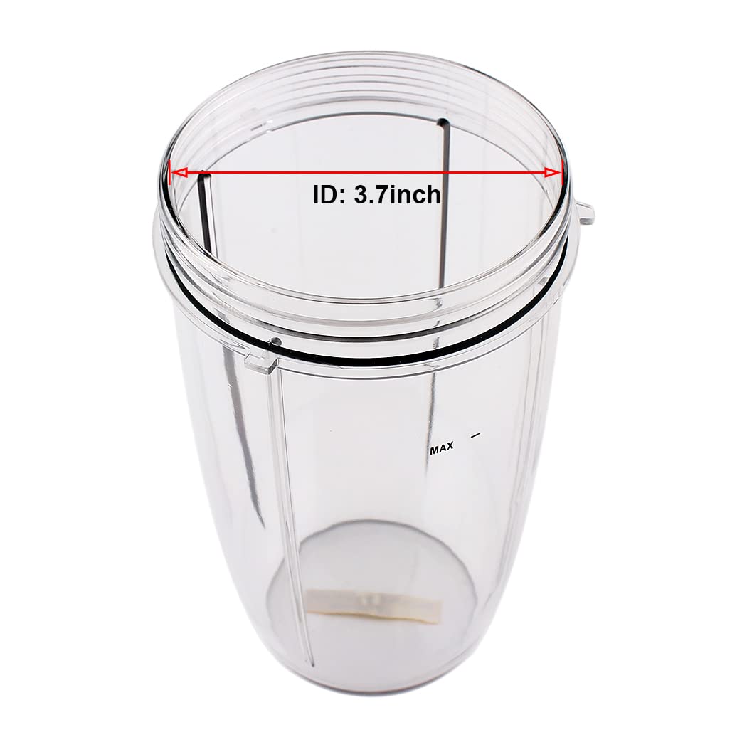 Foto 4 pulgar | Vasos de Repuesto para Batidora Nutribullet 600 w 900 w - Venta Internacional