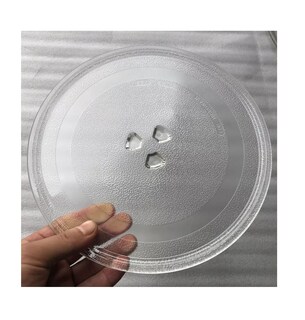 Foto 5 | Plato para Microondas Lab.G Base de Trébol Transparente 28.5 cm de Diámetro