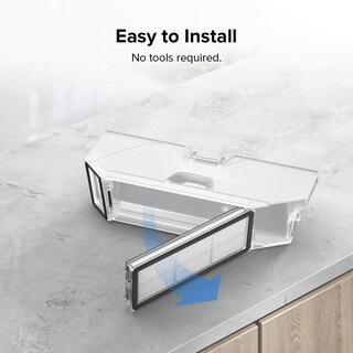 Foto 5 | Paquete De 2 Filtros Lavables Para Robot Aspirador Roborock Qrevo - Venta Internacional.