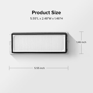 Foto 6 | Paquete De 2 Filtros Lavables Para Robot Aspirador Roborock Qrevo - Venta Internacional.