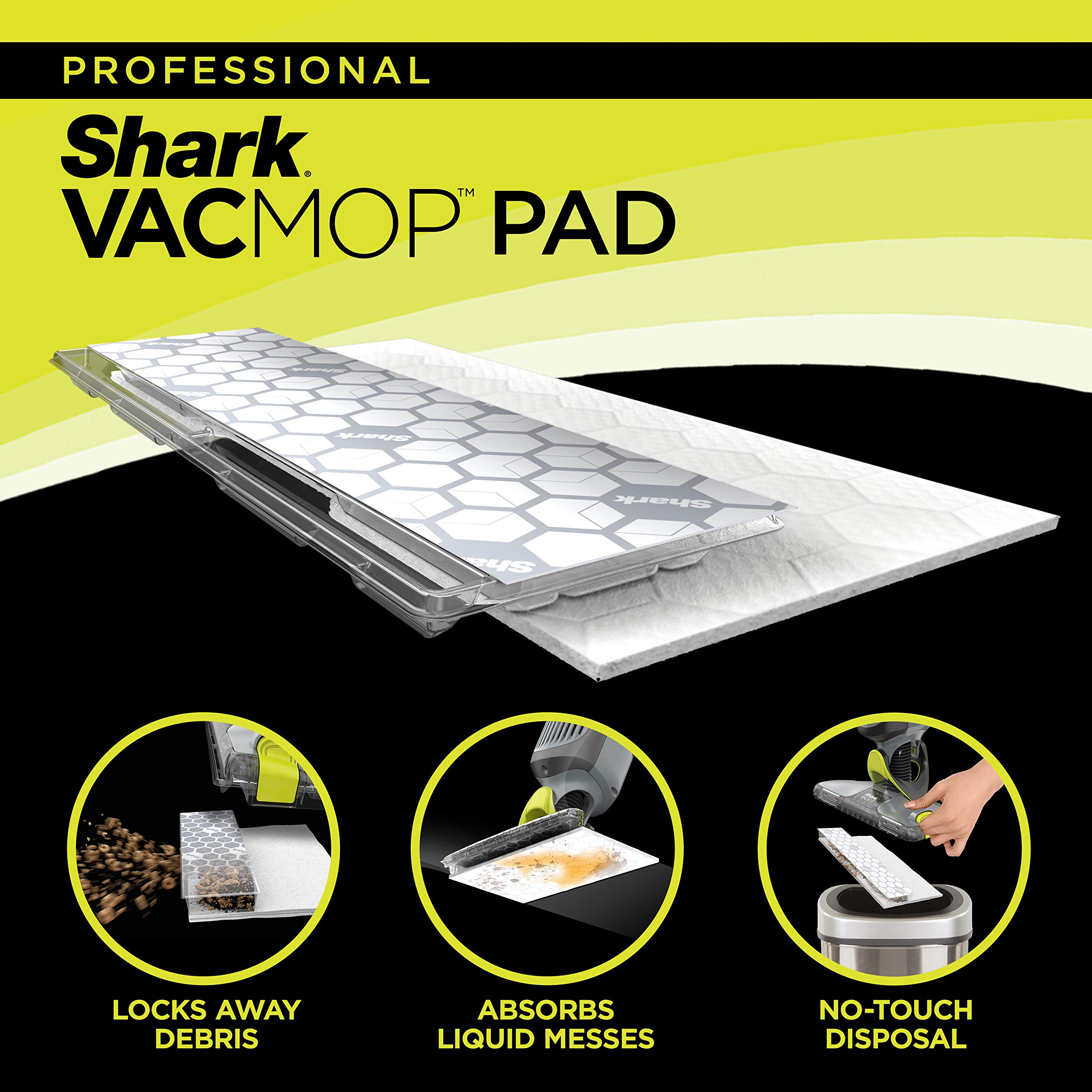 Foto 4 pulgar | Recambios Desechables Para Almohadillas Duras Shark Vacmop Vmp30 - Venta Internacional.
