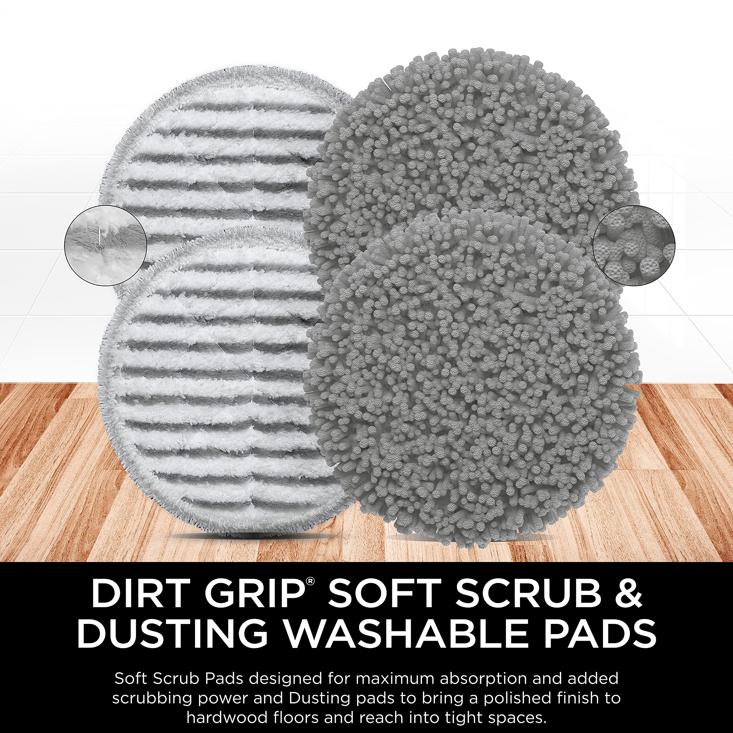 Foto 2 | Almohadillas De Repuesto Shark Xkitp7000d Soft 2 Steam & Scrub - Venta Internacional.