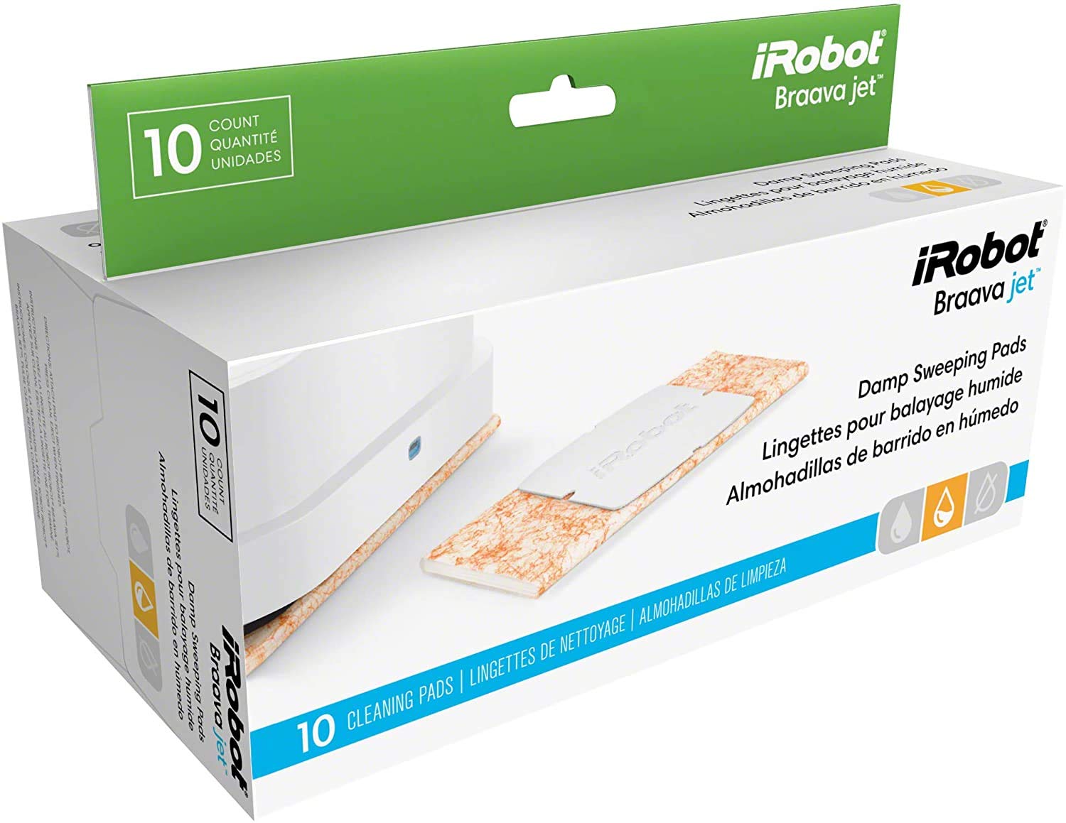 Foto 4 pulgar | Piezas De Repuesto: Almohadillas De Barrido Húmedo Irobot Braava Jet  200 - Venta Internacional.