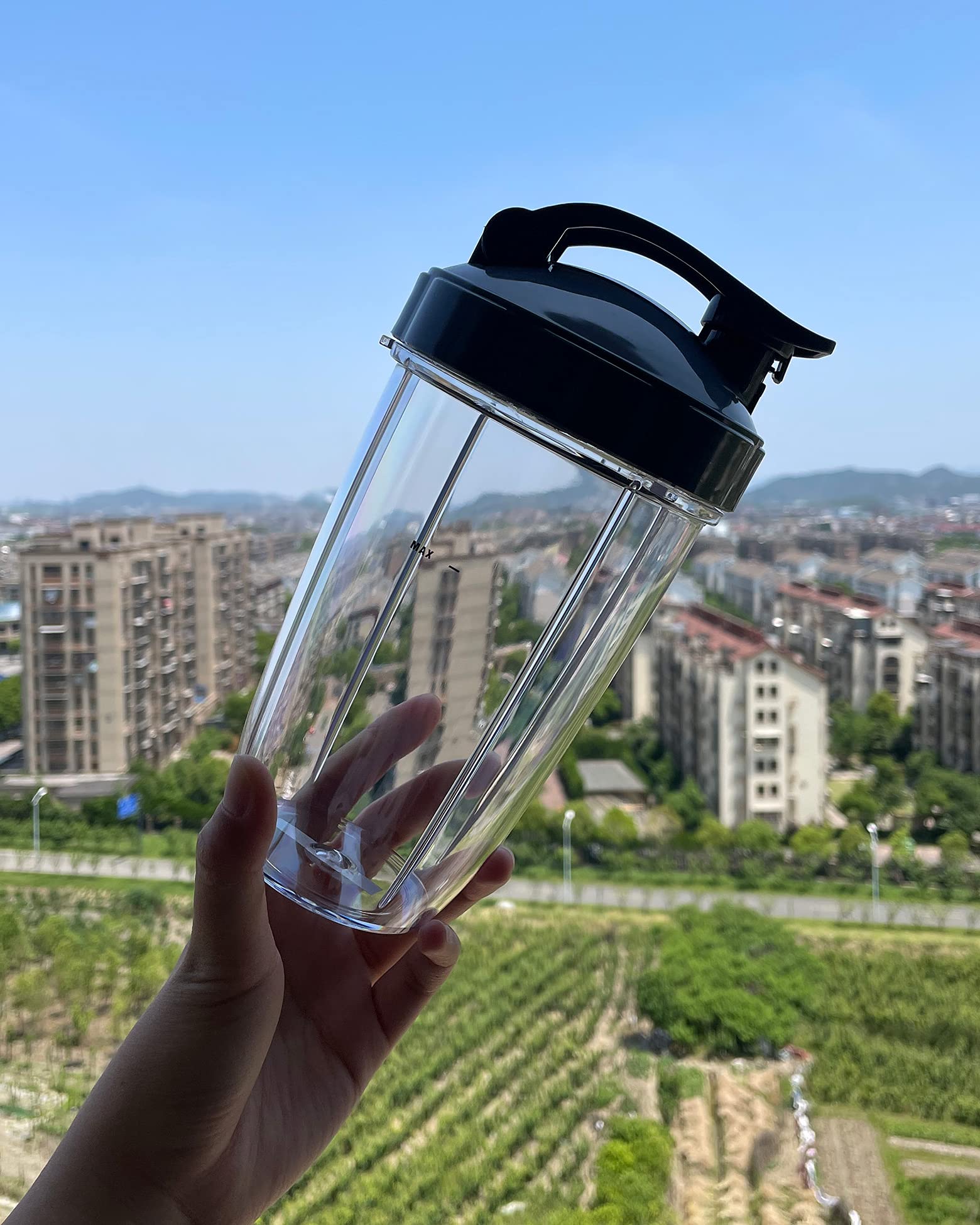 Foto 6 pulgar | Vasos Para Batidora Lvainit De 700 Ml Con Tapa Abatible Para Llevar Nutribullet - Venta Internacional.