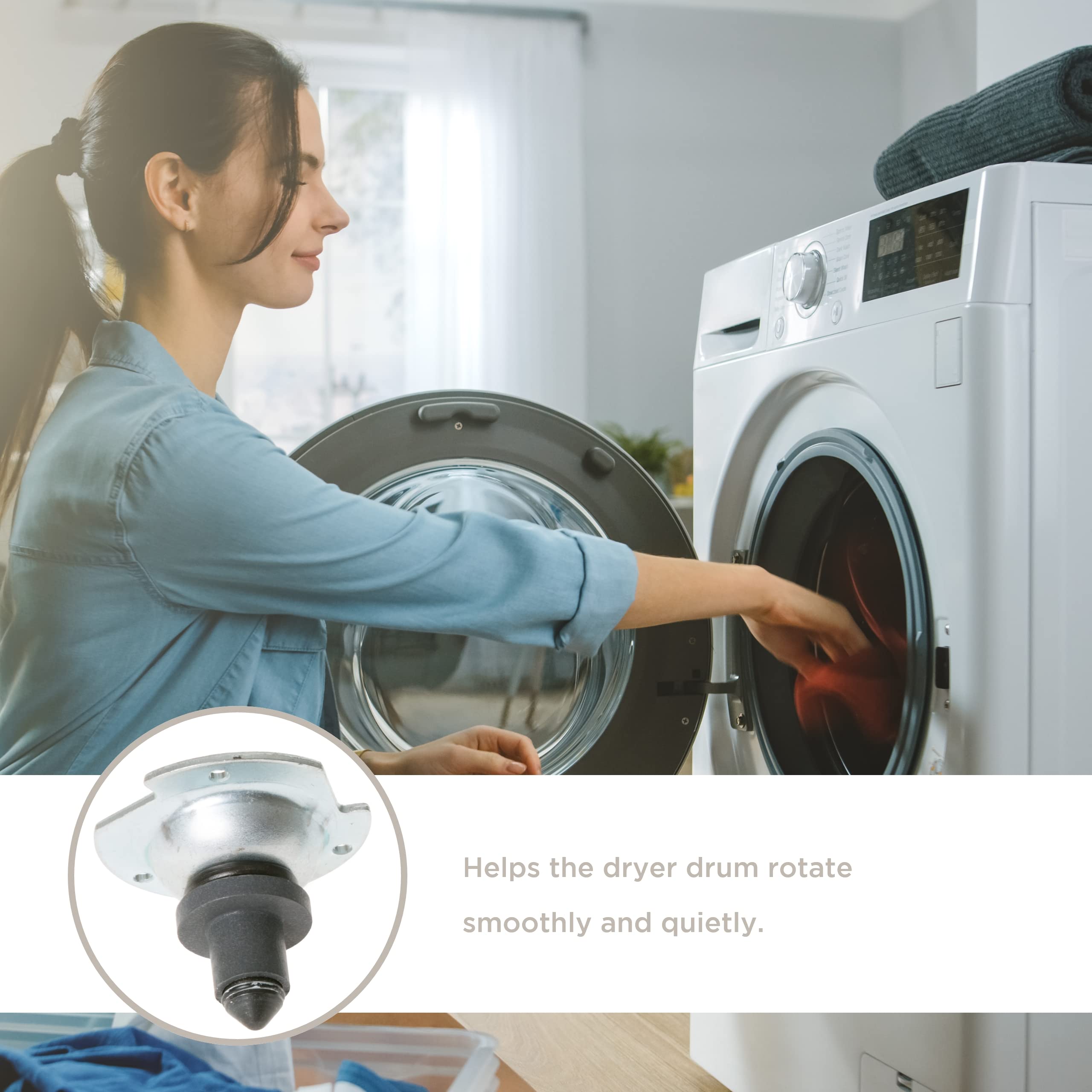 Foto 4 pulgar | Kit de Rodamientos para Tambor para Secadora GE Appliances WE25M40 Original - Venta Internacional