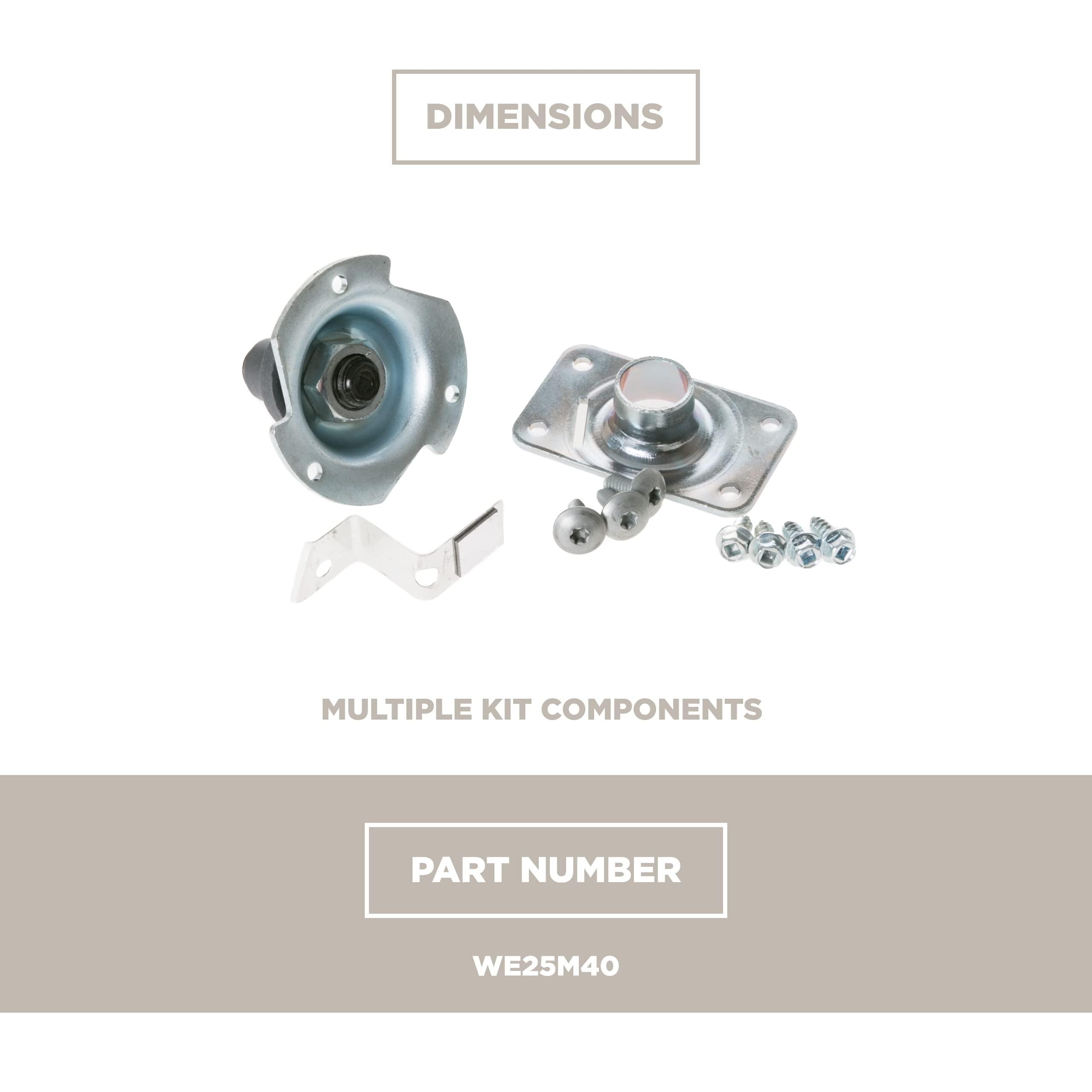 Foto 5 | Kit de Rodamientos para Tambor para Secadora GE Appliances WE25M40 Original - Venta Internacional