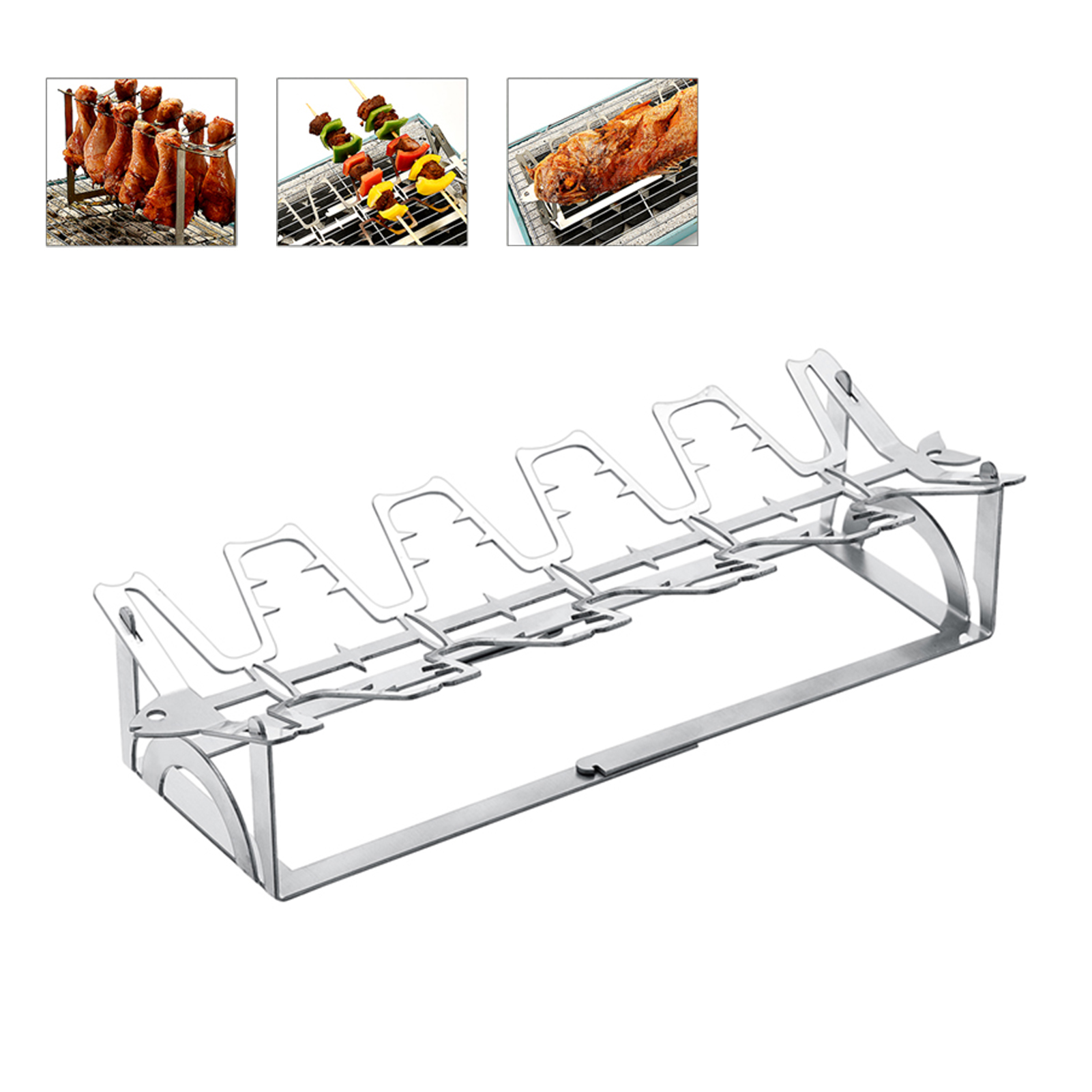Foto 1 | Accesorio para Parrilla de Acero Inoxidable para Exteriores - Venta Internacional