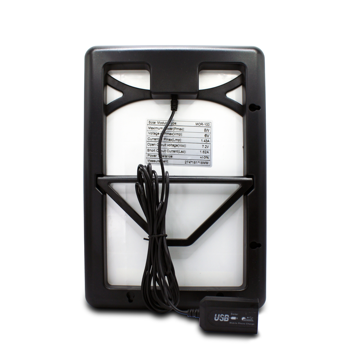 Foto 4 | Panel Solar Moreka Mor-100 Cargador de Emergencia