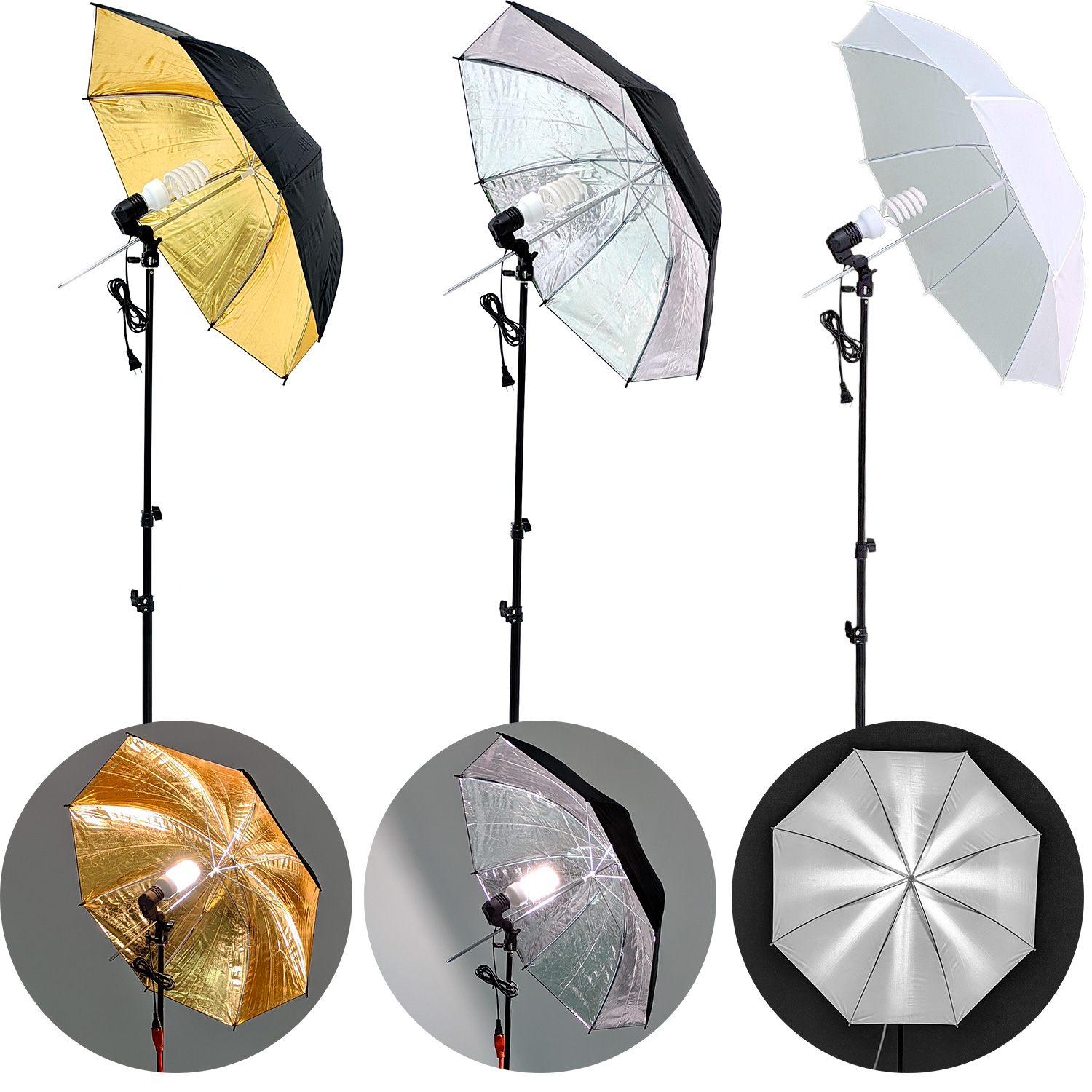 Foto 2 | Kit de Estudio Fotográfico Audiotek Softbox/ Luz/ Soporte/ Ciclorama