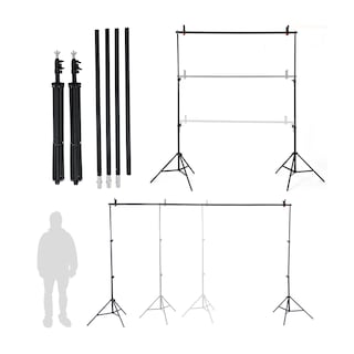Foto 7 | Kit de Estudio Fotográfico Audiotek Softbox/ Luz/ Soporte/ Ciclorama