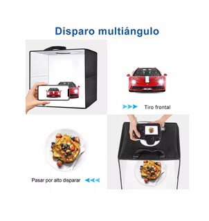 Foto 3 | Caja de Luz Led Regulable Belug para Fotografías 40x40 cm