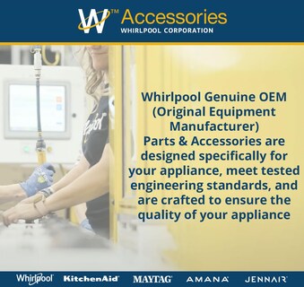 Foto 4 | Bisagra Para Refrigerador Space Whirlpool 4387828a Oem Original - Venta Internacional.