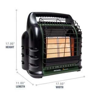 Foto 4 | Calentador Portátil De Propano Líquido Mr. Heater Big Buddy Green - Venta Internacional.