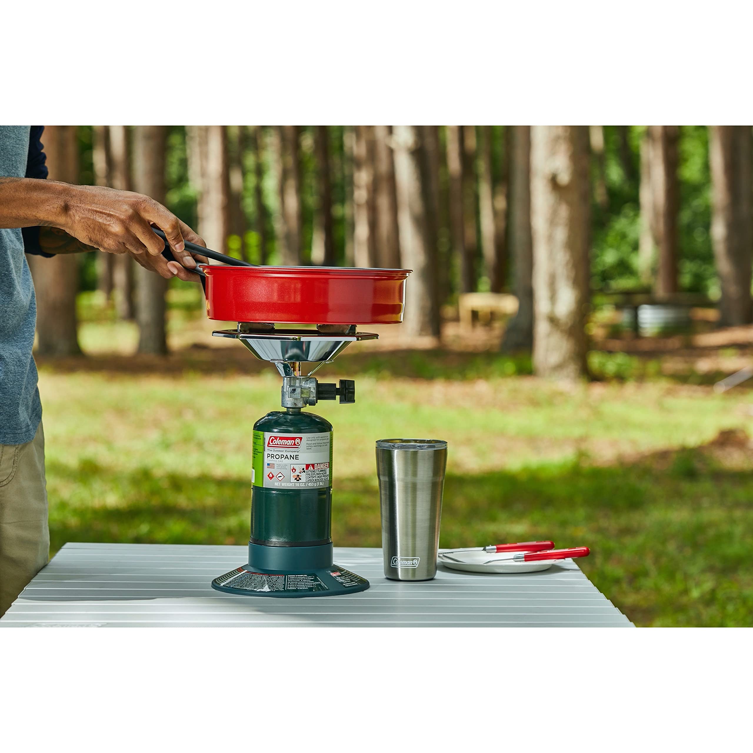 Foto 7 pulgar | Estufa De Camping Coleman Con Tapa De Botella De Propano, 1 Quemador, 10 000 Btu - Venta Internacional.