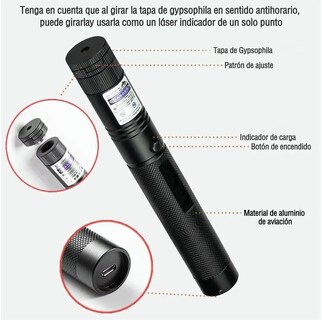 Foto 3 | Apuntador Láser Eo Safe Imports color Negro