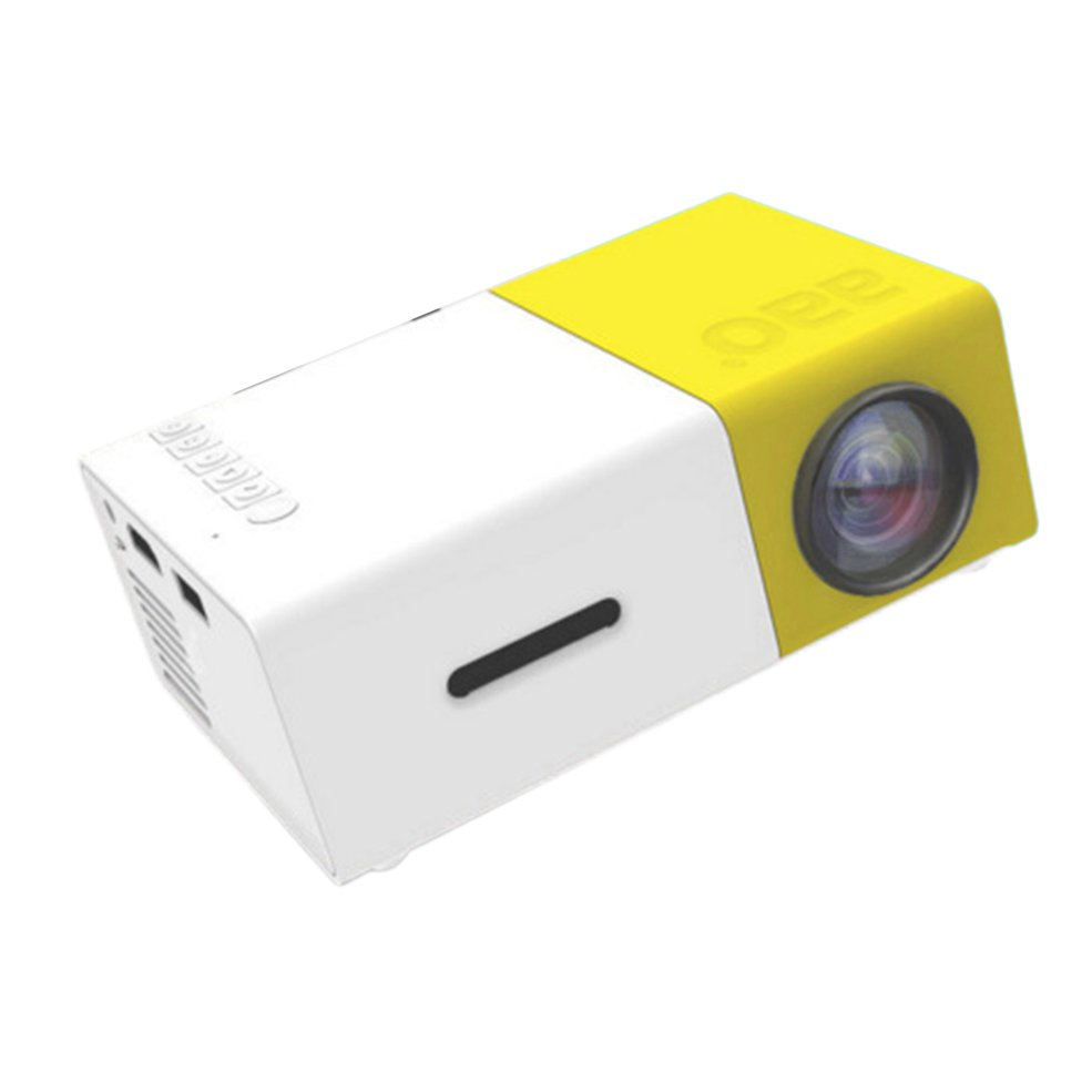 Proyector Yg300 Mini Home 1080p Hd 3d Compatible Con Amarillo+blanco - Venta Internacional.